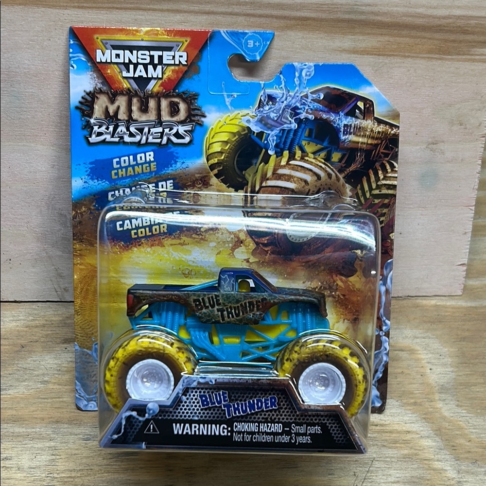 Mud Blasters Blue Thunder Toy Truck